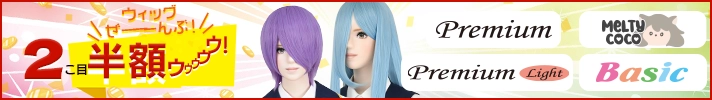 ウィッグ4シリーズ2個目半額